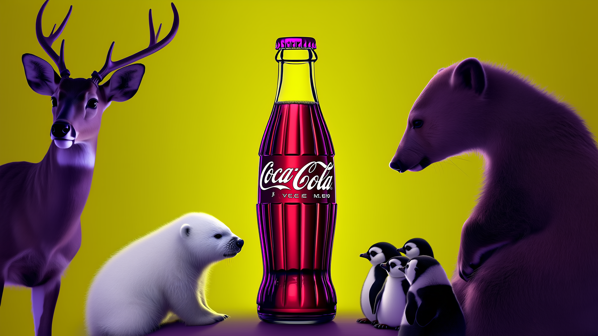 Coca-Cola второй год подряд использует нейросети для создания новогодних рекламных роликов